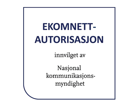 Nkom — Ekomnett-autorisasjon